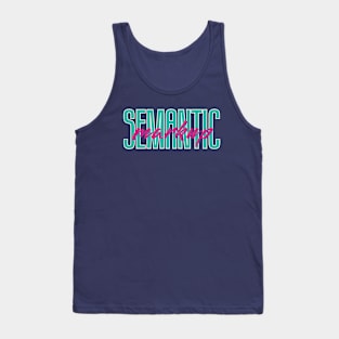 Radical Duotype: Semantic Markup Tank Top